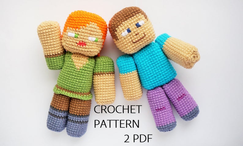 minecraft patterns #crochet #minecraft