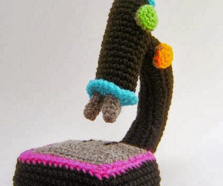 When You Look Into This Microscope, Do You See Crochet, Like Me? Here’s a Pattern To Make One!