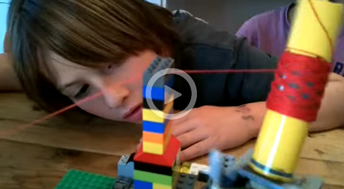 Genius Kids Make Working Yarn Ball Winder With Lego!