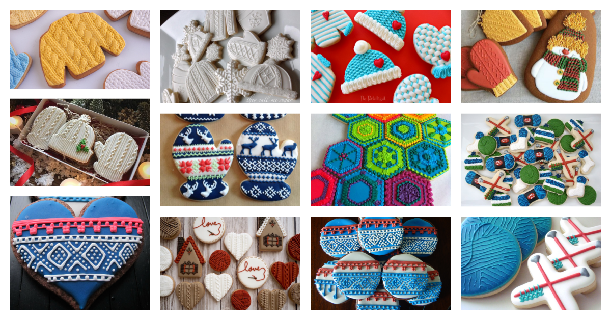 17 Real, Edible Cookies That Look Knit and Crochet – Sorry, Not Calorie-Free!