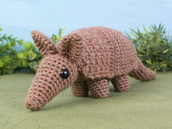 6 Knit and Crochet Armadillo Patterns! - This Post is Dedicated to Matthew McConaughey, Willie Nelson and Oddballs Everywhere!