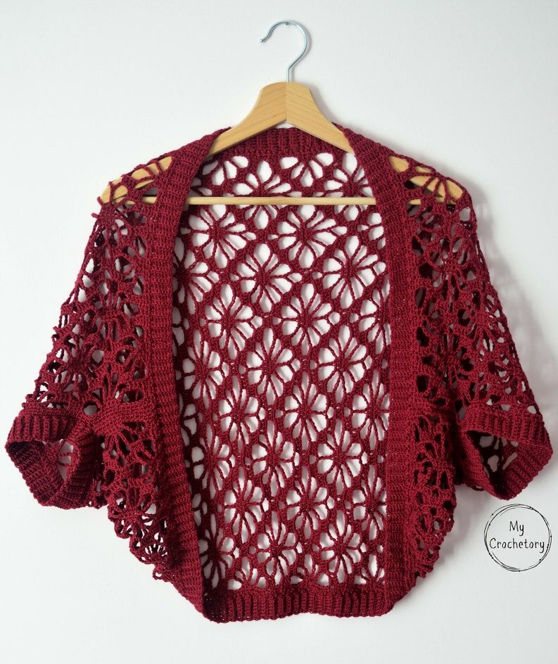 Gorgeous Meadow Lace Shrug - Perfect For Layering Anytime or For Warm Summer Days!