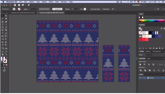 How To Create a Knit Pattern Graphic in Adobe Illustrator