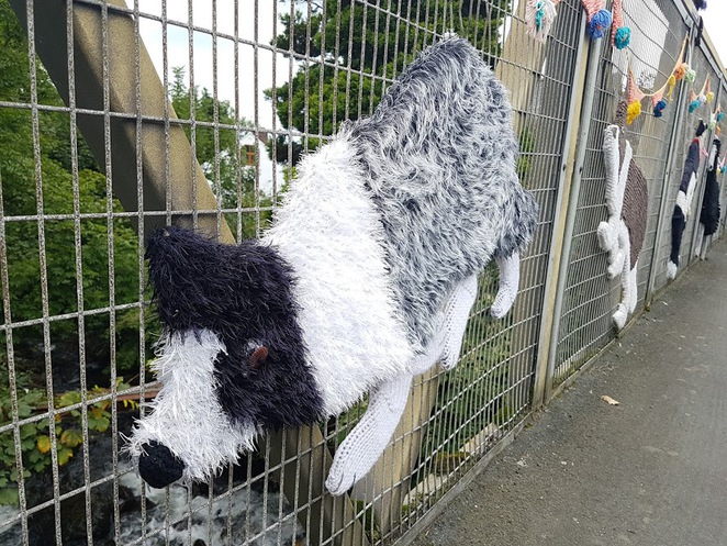 Meet Gwril, 'The Scary Bridge Troll' - Now That's How You Do a Yarn Bomb!