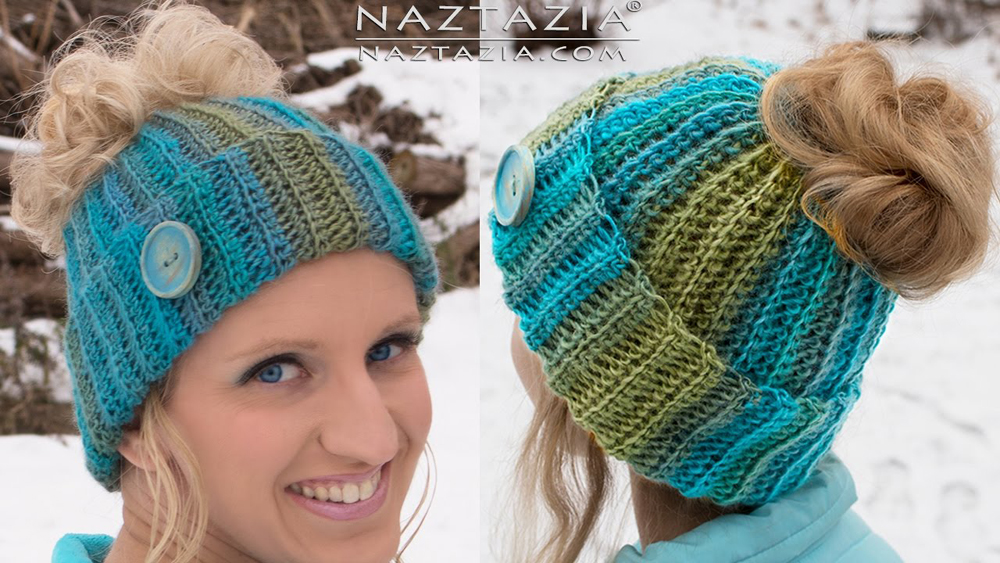 The Best Messy Bun Crochet Hat Patterns - The Definitive Ponytail Hat Collection!