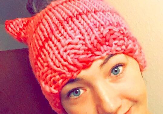 Available in Knit & Crochet, It’s 2 Hats in 1: a Messy Bun Beanie That Doubles as a Pussy Hat Project …