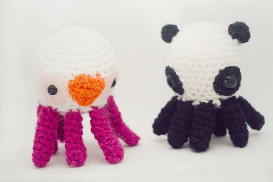 Octopuses? Octopi? Octopodes? Amigurumi For Sure!