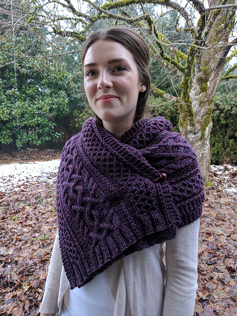 Make This Stunning Cable-Knit Scarf, Pattern By Kalurah Hudson