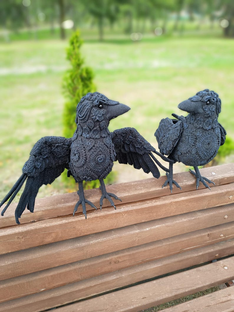 10 Knit & Crochet Projects Inspired by Edgar Allan Poe - Lots of Patterns!