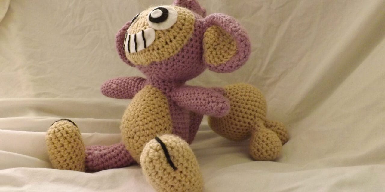 Crochet Aipom By PokeCrochet for Pokémon Day!