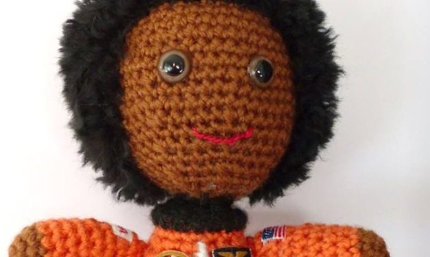 Crochet a Dr. Mae Jemison Amigurumi To Support Women in STEM!