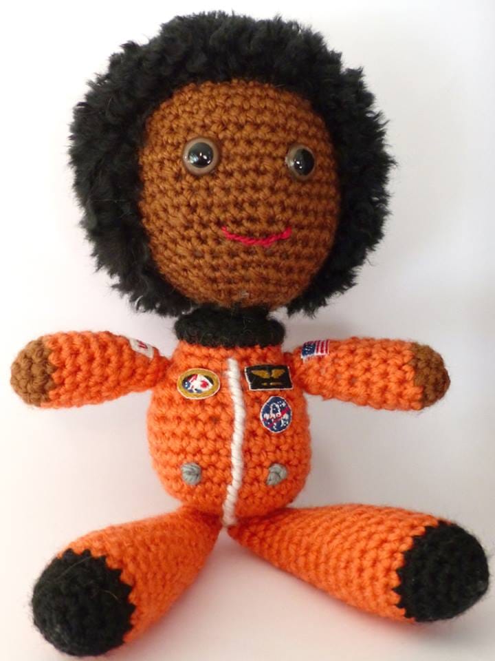 Crochet a Dr. Mae Jemison Amigurumi To Support Women in STEM