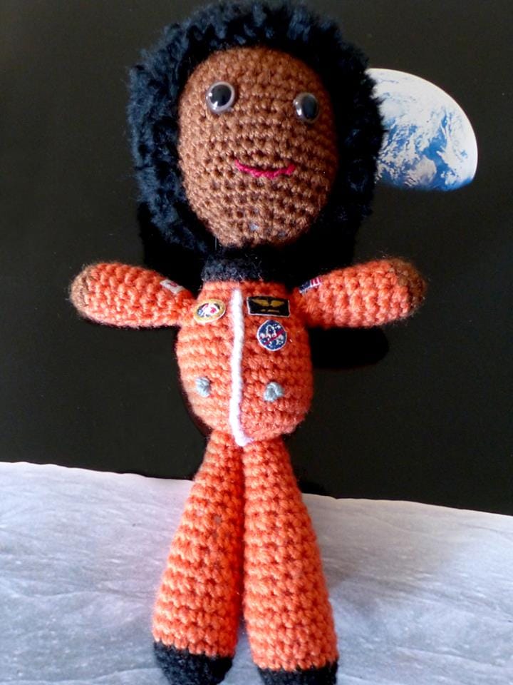 Crochet a Dr. Mae Jemison Amigurumi To Support Women in STEM