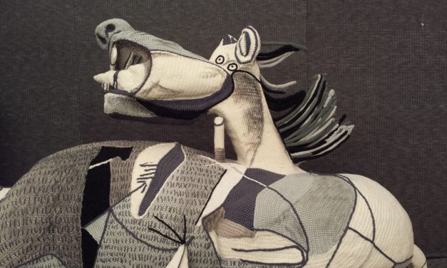 Incredible Crochet Tribute To Picasso – Italian Yarn Bombers Recreate Guernica in Yarn
