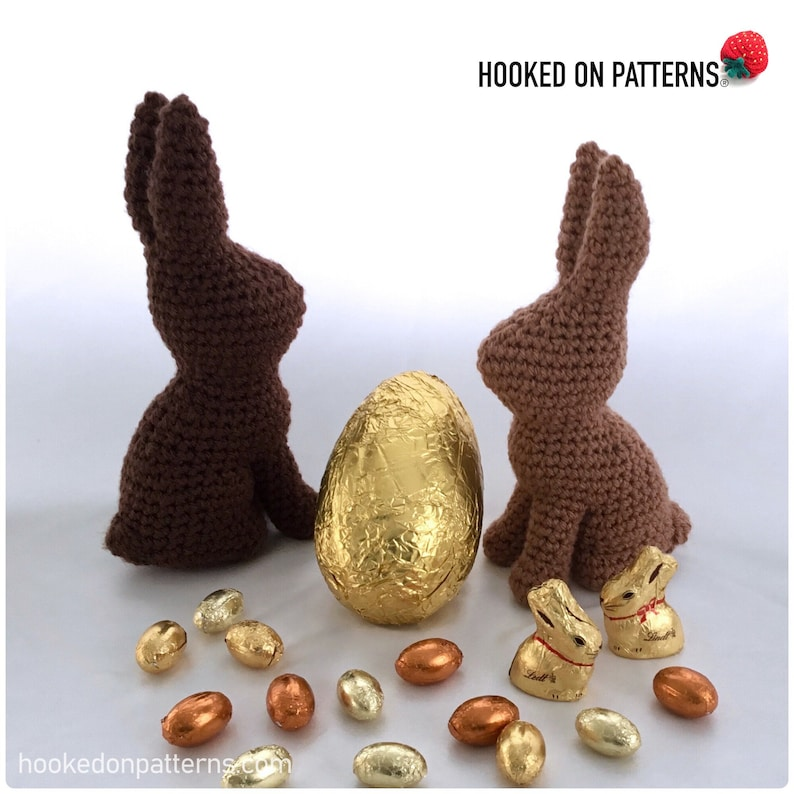 Chocolate Easter Bunny Amigurumi