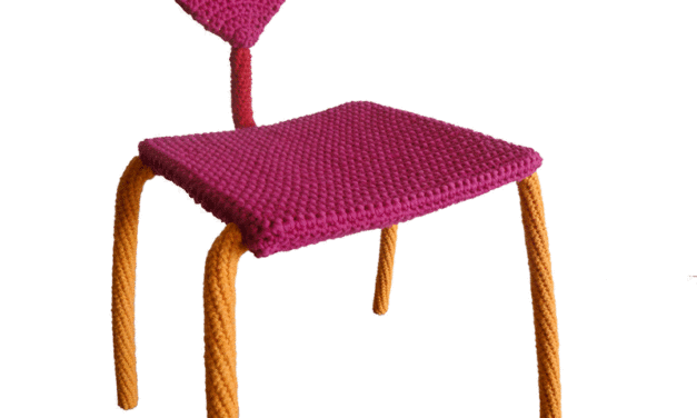 Alessandra Roveda’s Recycled Crochet Heart Chair – A Marriage Of Two Loves