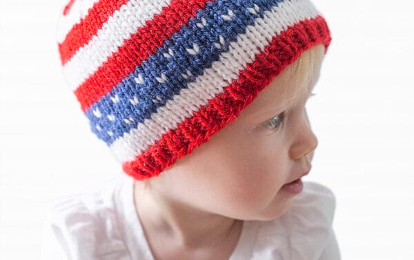 Knit a Stars and Stripes Baby Hat for the 4th of July! Free Pattern …