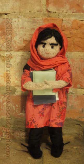 Happy Birthday, Malala Yousafzai! Of Course Someone Knit Her!