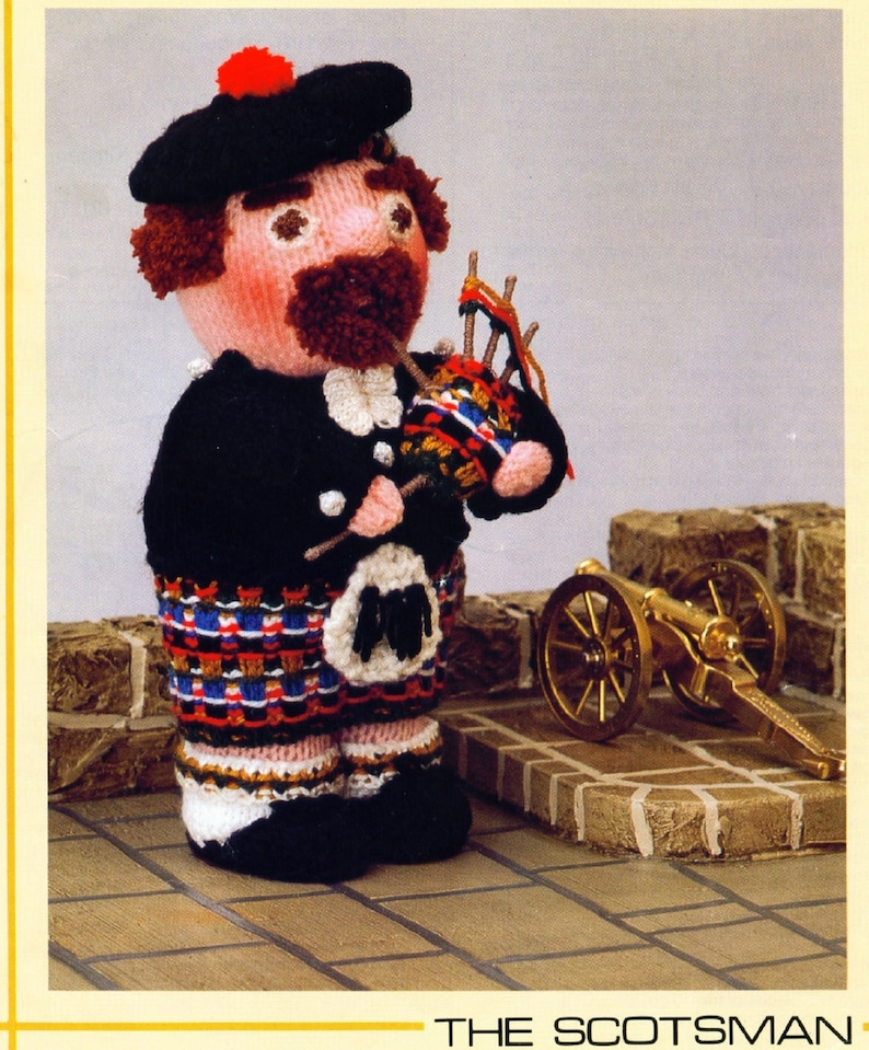 Two Bagpipe Player Amigurumi Patterns For Bagpipe Appreciation Day