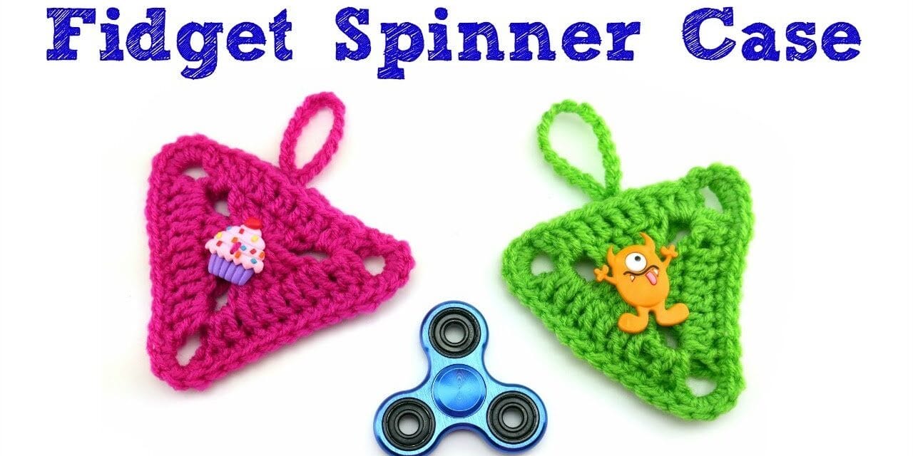 Crochet This Fun Fidget Spinner Case – It’s Easy!