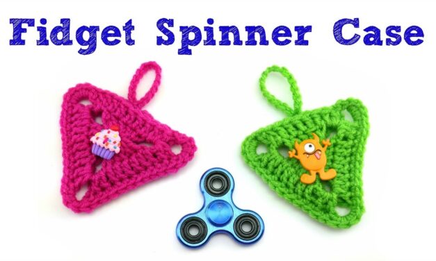 Crochet This Fun Fidget Spinner Case – It’s Easy!
