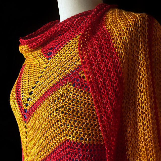 Must-Make Wonder Woman Wrap by Carissa Browning Now Available in Crochet - the Pattern is FREE! Alerts!