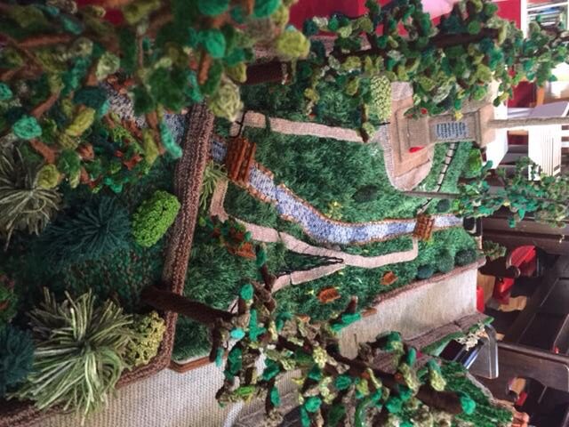 Knitters Spend Nine Months Recreating Church in Wool and All For a Good Cause