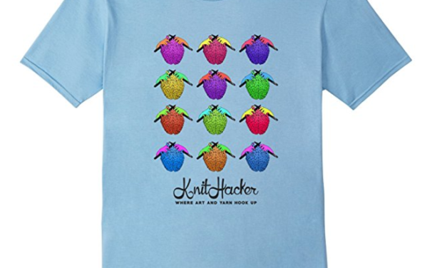 Knitting Does The Brain Good T-Shirt – So Colorful!