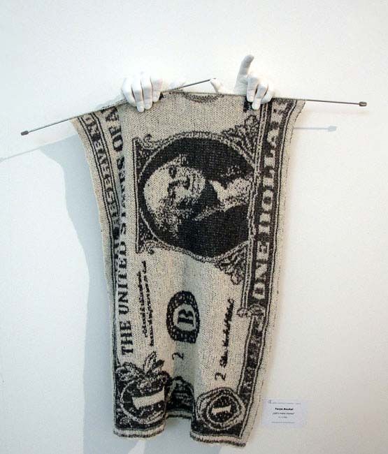 Tanja Bouka Shows Us 'How To Make Money' (Not Really, But The Knitting Is Cool)