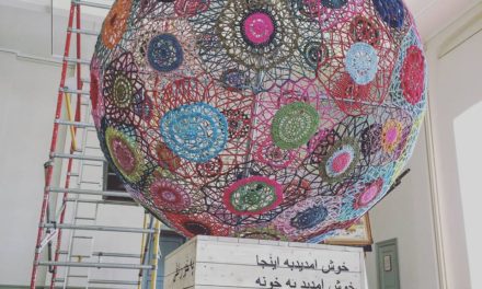 She Crocheted the World’s Biggest Sphere to Share a Critical Message … ‘Wait Stay’ by Elisabeth Bucht (Garnapa)