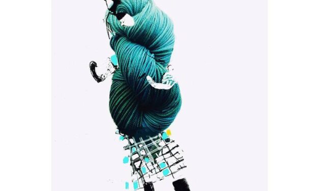 Olga Lukoyanova’s Unique Illustrations for Gloria Yarn – Hanks Have Never Looked So Good