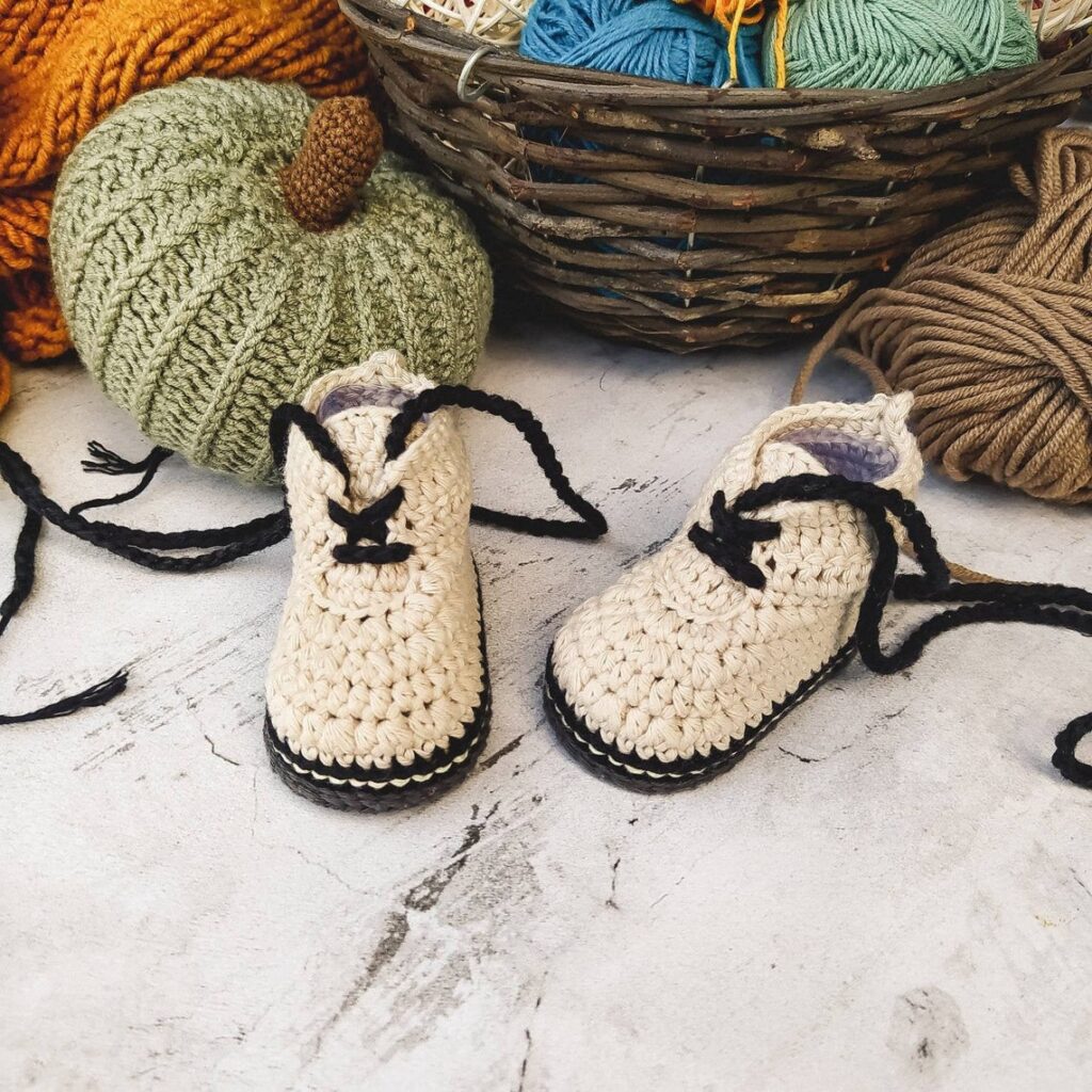 The Doctor Is In ... These Baby Doc Martens are Fun and There's Even a Crochet Pattern!