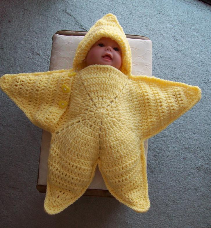 Crochet a Starfish Baby Outfit - Free Pattern