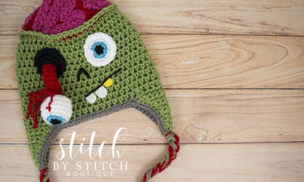 Crochet a Zombie Hat for Halloween With This Pattern … BRAAAAINS!