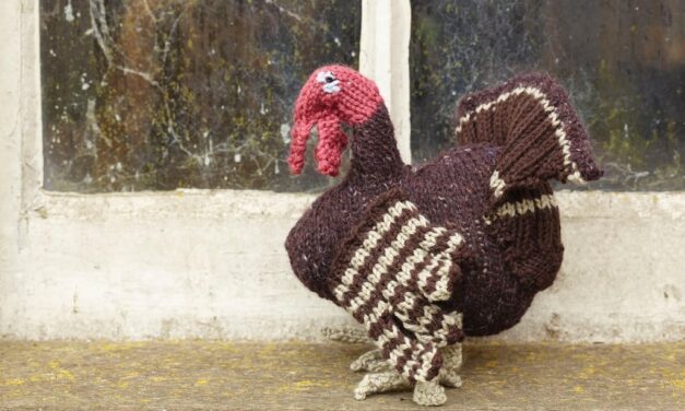 Hey, Wanna Knit a Turkey? The Pattern is FREE …