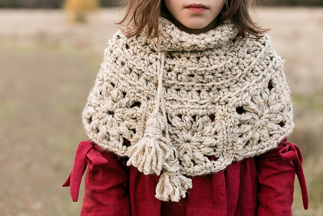 Crochet a Granny Square Capelet – a Classic Piece You’ll Love Forever