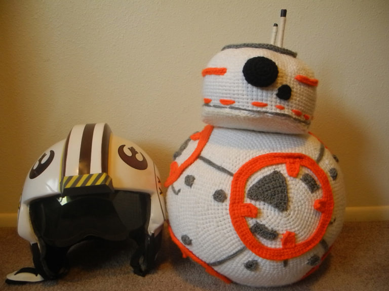18-Year-Old Ellie McPhee Crocheted a BB8 and the Folks at Star Wars Definitely Noticed!