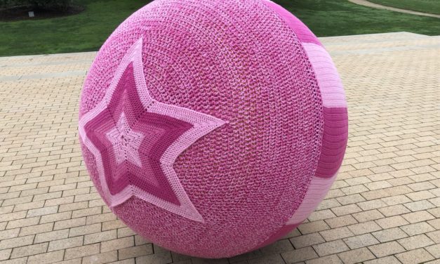 Pixar’s Luxo Ball Gets a Yarn Bomb Makeover!
