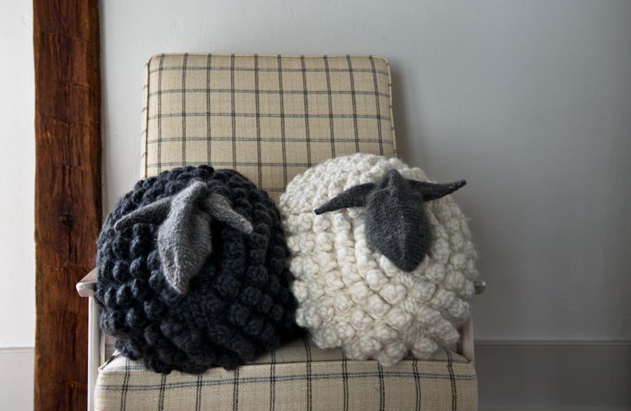 These Bobble Sheep Pillows Are Spectacular and the Pattern is FREE
