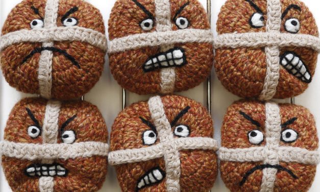 They’re Hot and They’re Cross … Kate Jenkins’ Crocheted Buns Are Like No Other