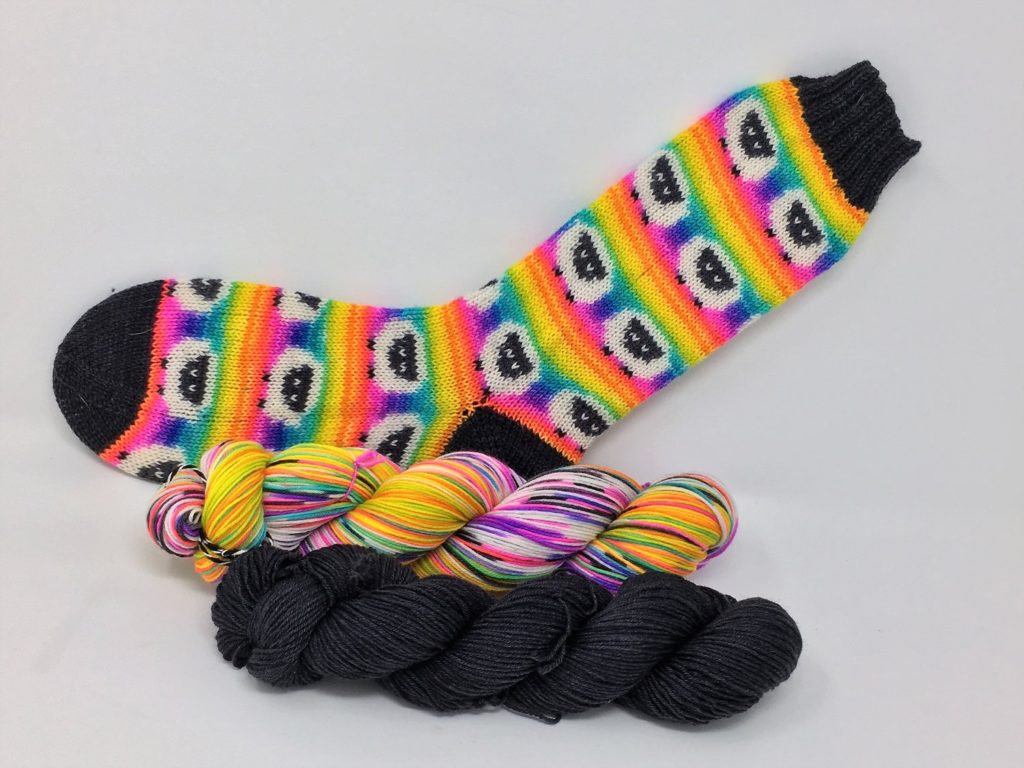 Do Knitters Dream of  Rainbow Sheep? They Do, Especially When They're Self-Striping!