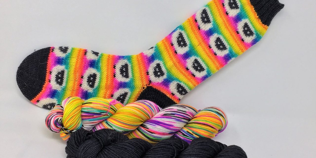 Do Knitters Dream of  Rainbow Sheep? They Do, Especially When They’re Self-Striping!