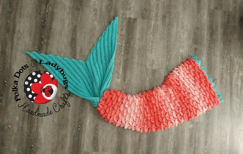 5 Mermaid Tail Blanket Patterns ... Such a Creative Use of Yarn!