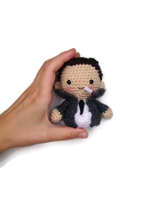 She Crocheted an Albert Camus Amigurumi