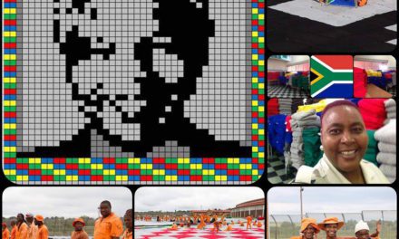 This Graphgan Is So Big, You Can Only See The Whole Thing From Outer Space … It’s the Largest Portrait Blanket in the World!