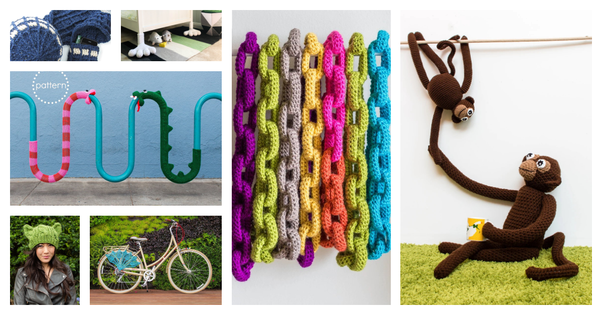 Designer Spotlight: Knits For Life, Crochet Monster Feet Yarn Bomb & More!