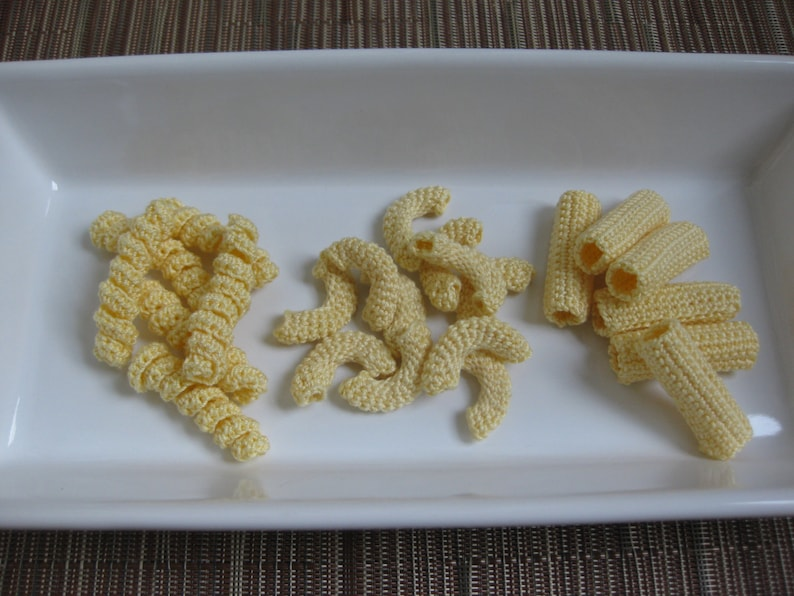 It's a Crochet Pasta Party With This Yummy Set - 100% Carb-Free!