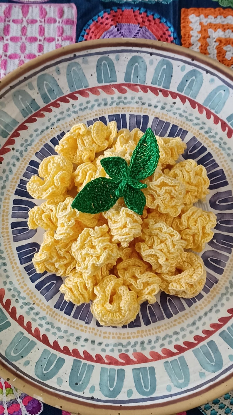 It's a Crochet Pasta Party With This Yummy Set - 100% Carb-Free!