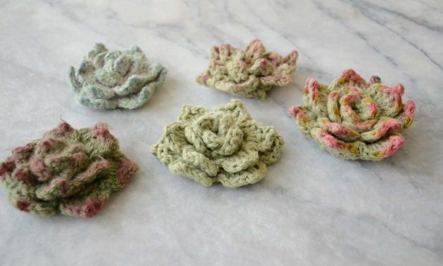 These Crochet Rosette Succulents Are So Good They Look Real … Get the Free Pattern & Tutorial!