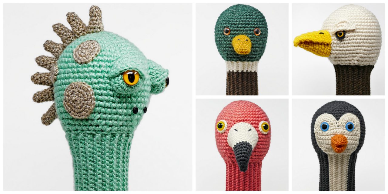The Best Crochet Amigurumi Golf Club Covers All In One Book – Perfect For Father’s Day!
